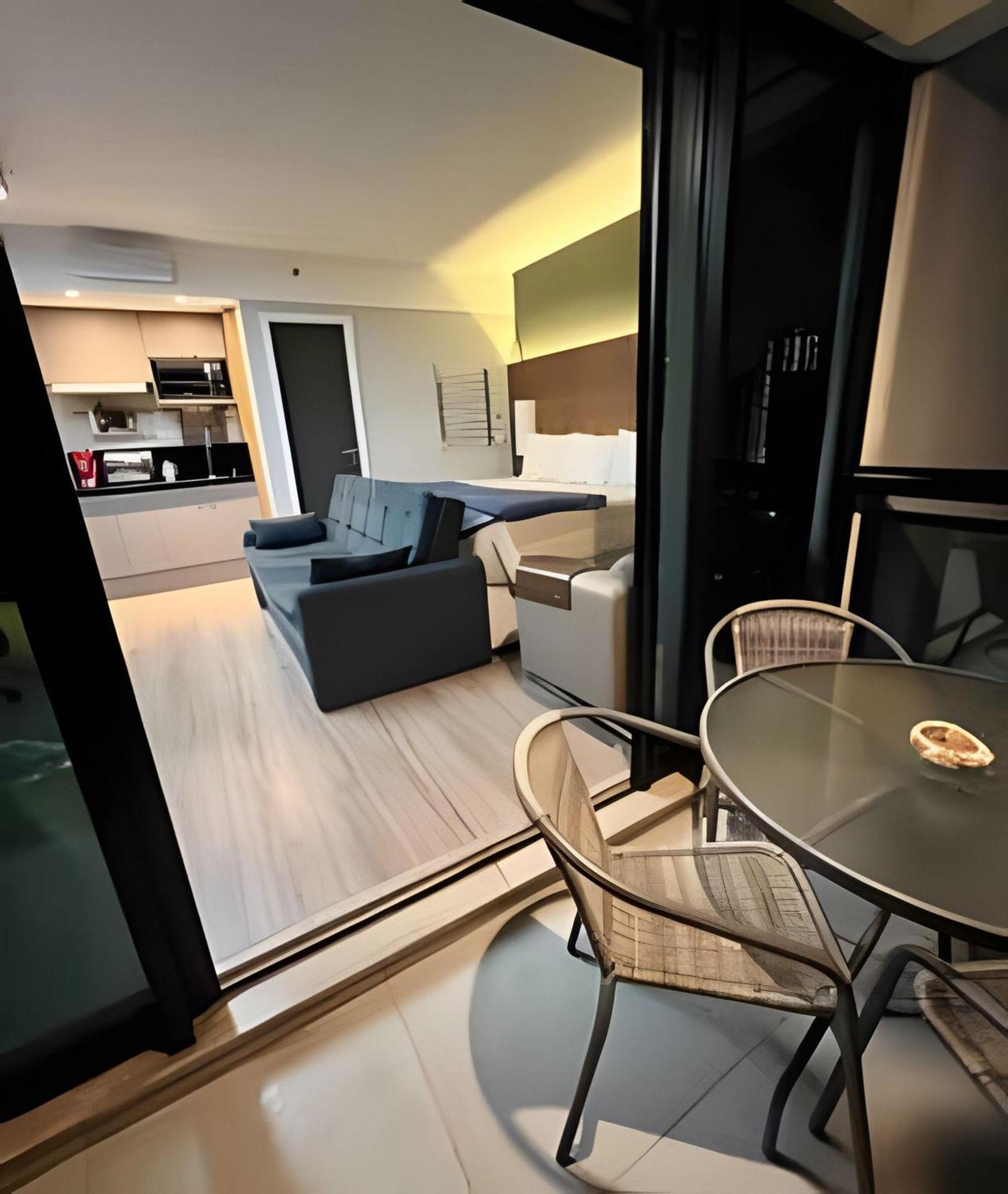 Unu 1617 Ibirapuera-Wifi, Vista, Piscina, Academia 상파울루 외부 사진